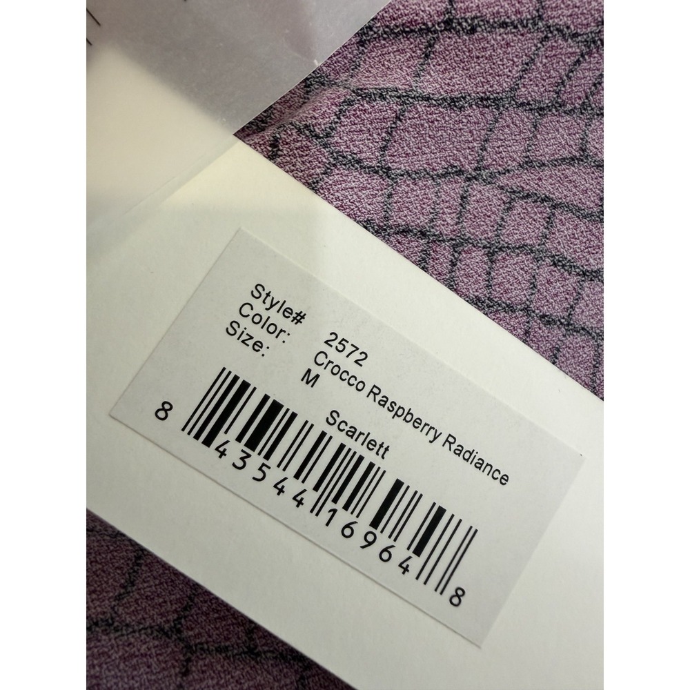 NWT Leota Crocco Raspberry Radiance Scarlett Dress Size M - Picture 7 of 10